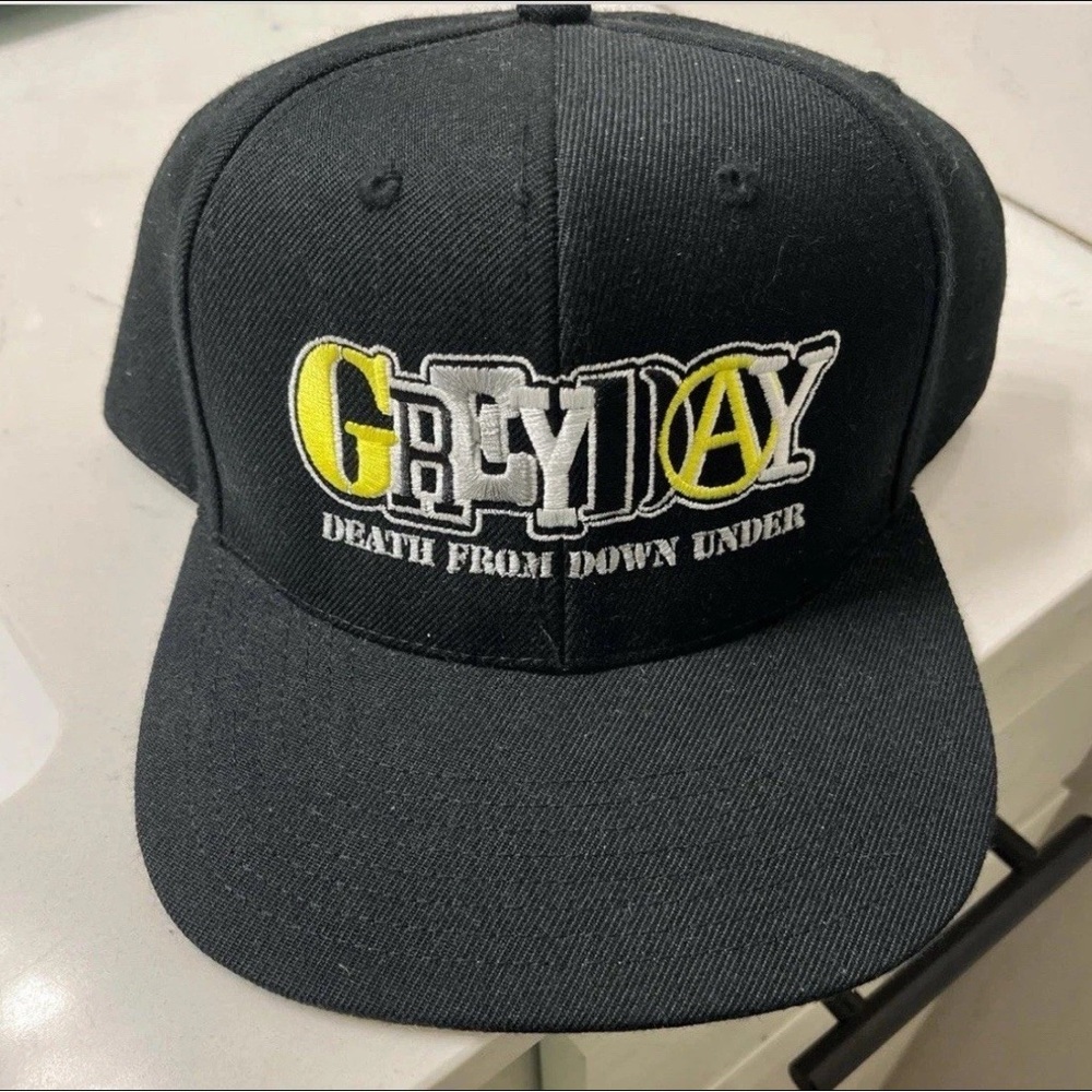 G59 DFDU GreyDay Black and Yellow SnapBack Hat
